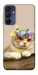 Чехол Cat in flowers для Galaxy A15