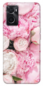 Чехол Pink peonies для Oppo A76 4G