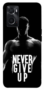 Чохол Never give up для Oppo A76 4G