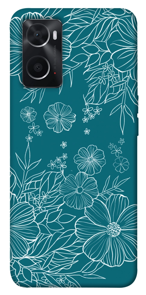 Чохол Botanical illustration для Oppo A76 4G