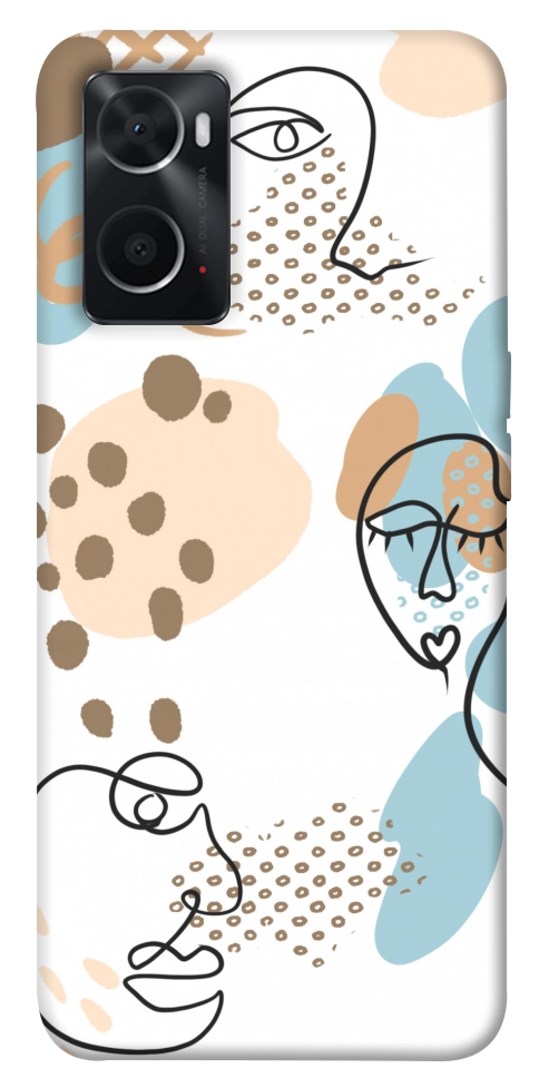 Чохол Face pattern для Oppo A76 4G