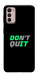 Чехол Don't quit для Motorola Moto G42