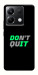 Чехол Don't quit для Xiaomi Poco X6