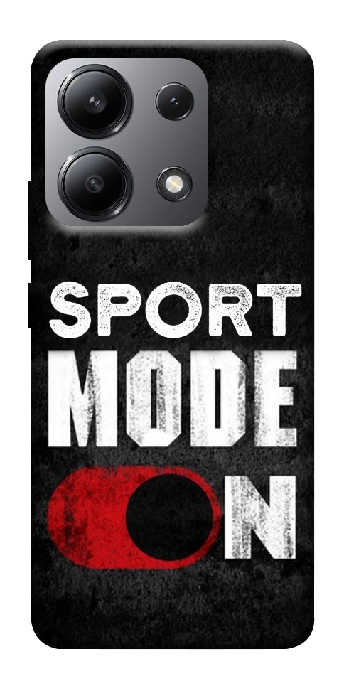 Чехол Sport mode on для Xiaomi Redmi Note 13 4G