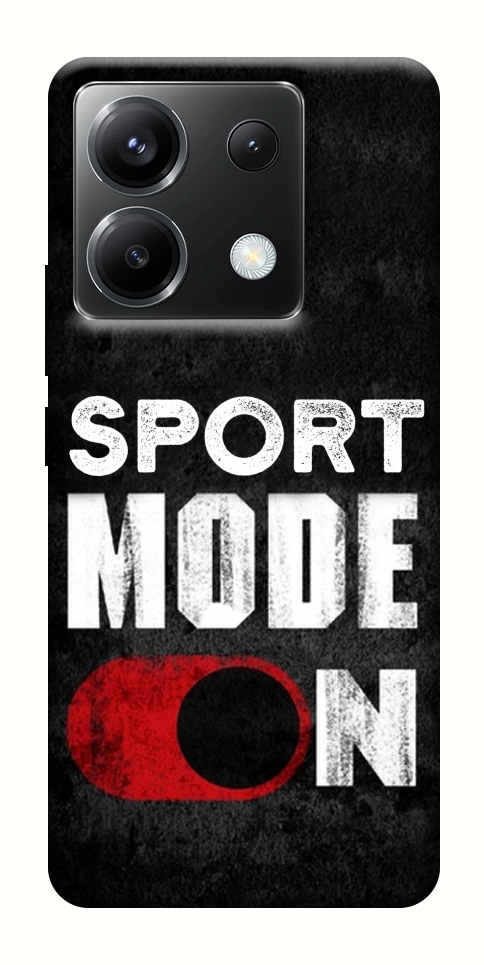 Чехол Sport mode on для Xiaomi Poco X6