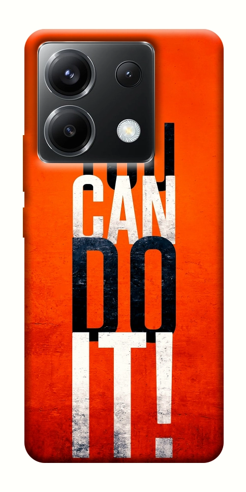 Чехол You can do it для Xiaomi Poco X6