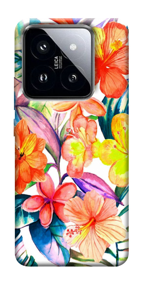 Чохол Квітковий коктейль для Xiaomi 14 Pro
