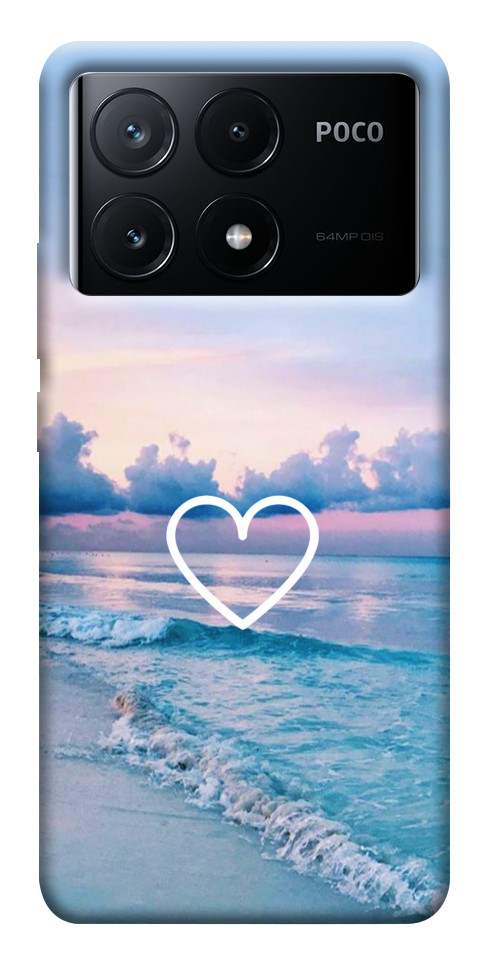 Чехол Summer heart для Xiaomi Poco X6