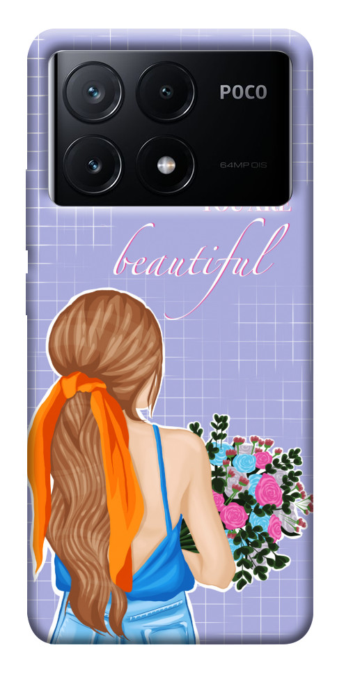 Чехол You are beautiful для Xiaomi Poco X6