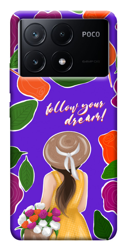 Чехол Girl dreamer для Xiaomi Poco X6
