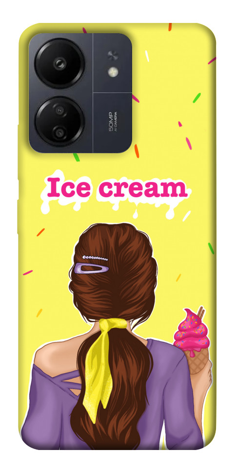 Чехол Ice cream girl для Xiaomi Poco C65