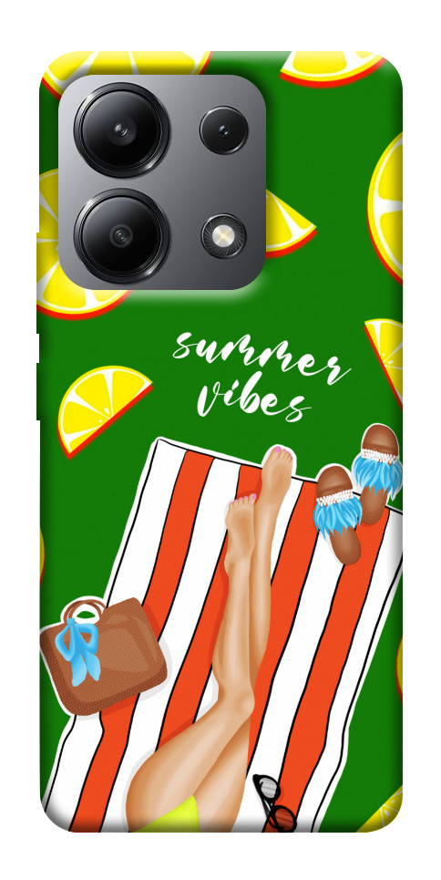 Чехол Summer girl для Xiaomi Redmi Note 13 4G