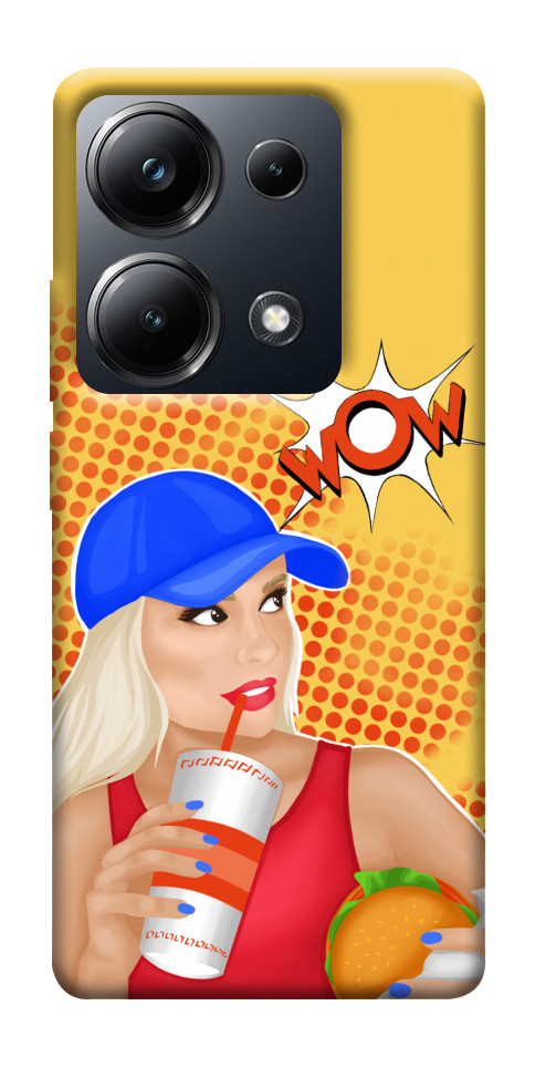 Чохол Wow burger для Xiaomi Poco M6