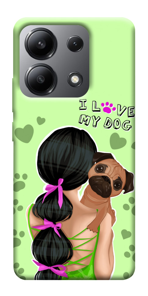 Чохол Love my dog для Xiaomi Redmi Note 13 4G