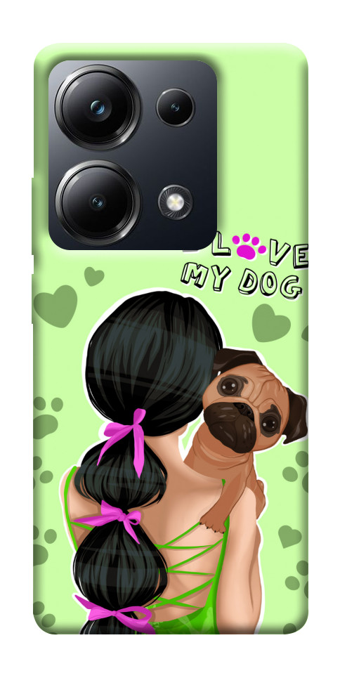 Чохол Love my dog для Xiaomi Poco M6