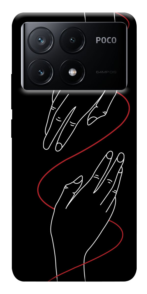 Чохол Плетення рук для Xiaomi Poco X6