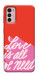 Чехол Love is all need для Motorola Moto G42