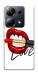 Чехол Красные губы для Xiaomi Poco M6