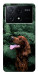 Чехол Собака в зелени для Xiaomi Poco X6