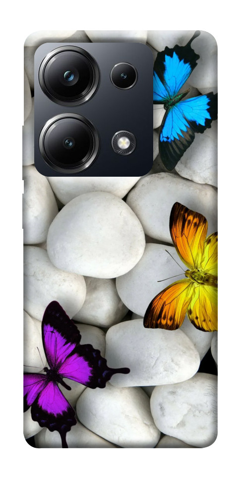 Чехол Butterflies для Xiaomi Poco M6
