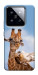 Чохол Милі жирафи для Xiaomi 14 Pro