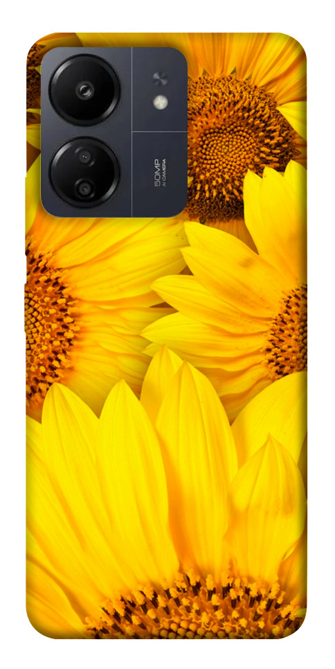 Чохол Букет соняшників для Xiaomi Poco C65