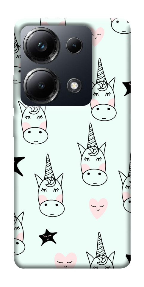 Чохол Heart unicorn для Xiaomi Poco M6