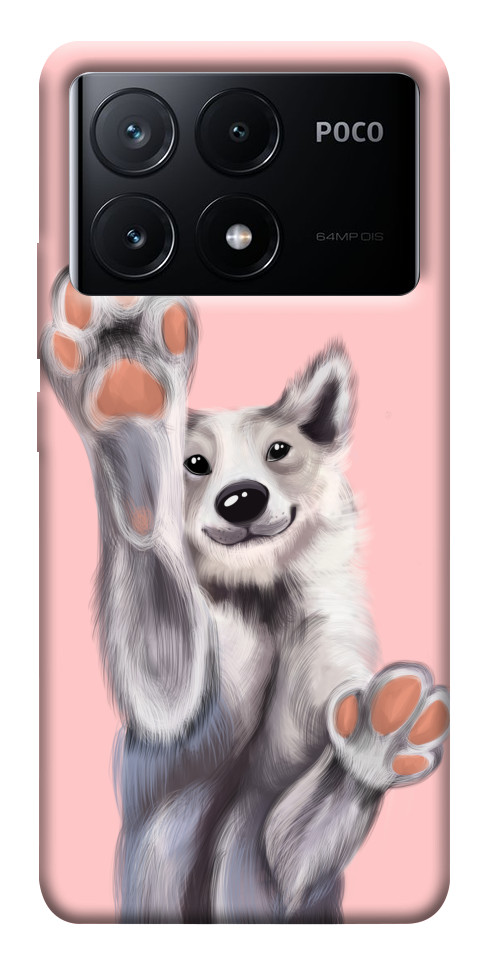 Чохол Cute dog для Xiaomi Poco X6