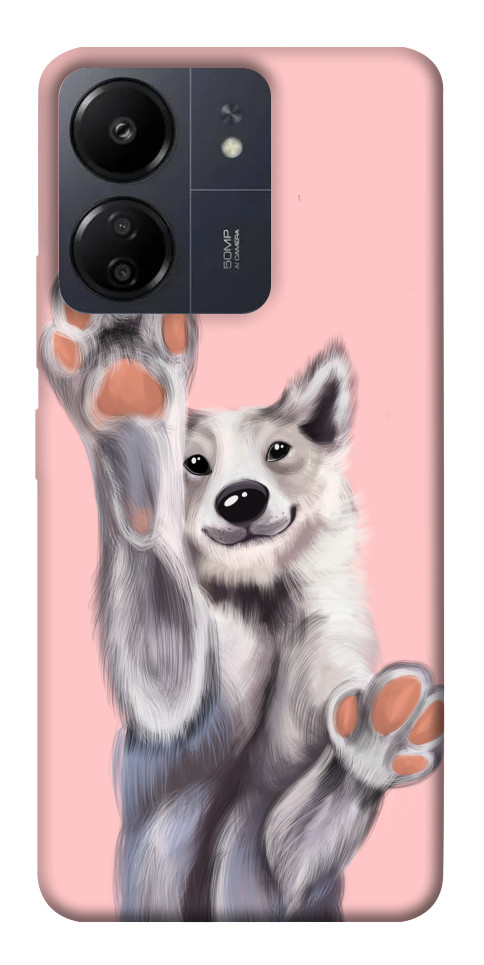 Чехол Cute dog для Xiaomi Poco C65