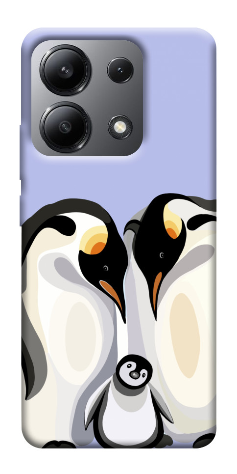 Чохол Penguin family для Xiaomi Redmi Note 13 4G