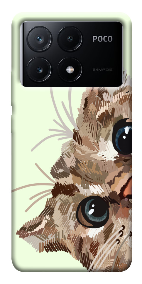 Чохол Cat muzzle для Xiaomi Poco X6