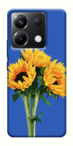 Чехол Bouquet of sunflowers для Xiaomi Poco X6