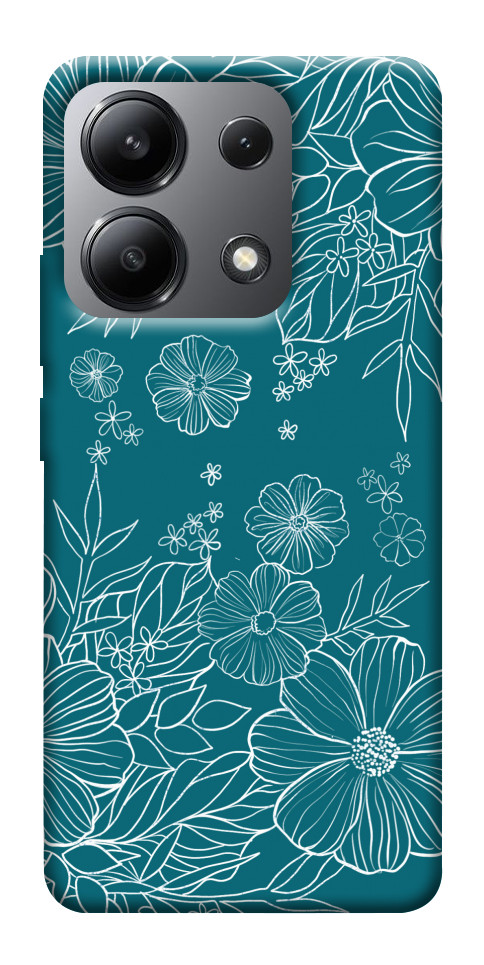 Чохол Botanical illustration для Xiaomi Redmi Note 13 4G