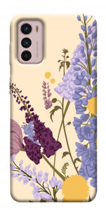 Чохол Flowers art для Motorola Moto G42