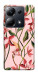 Чехол Floral motifs для Xiaomi Poco M6