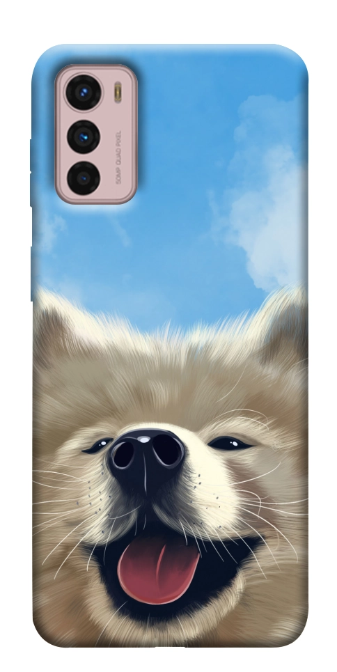 Чехол Samoyed husky для Motorola Moto G42