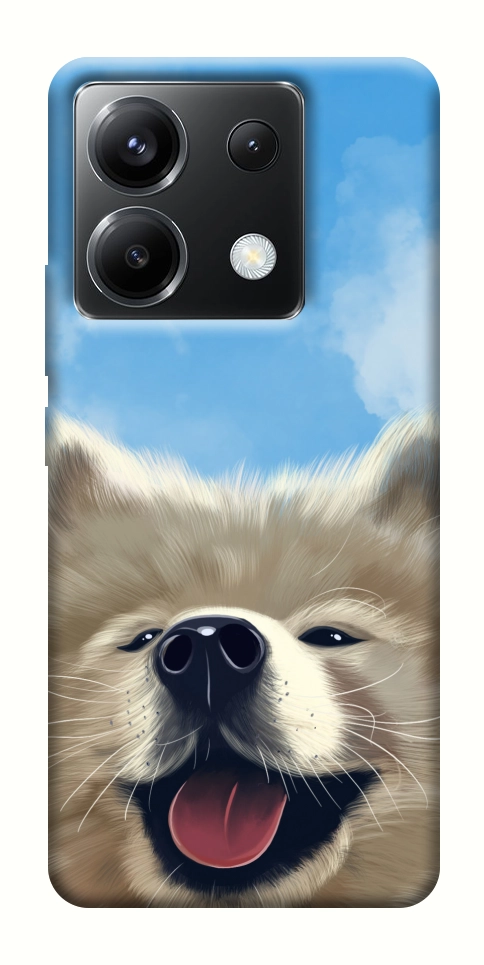 Чехол Samoyed husky для Xiaomi Poco X6