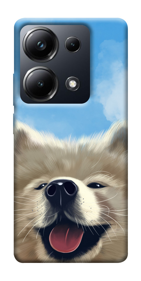 Чехол Samoyed husky для Xiaomi Poco M6