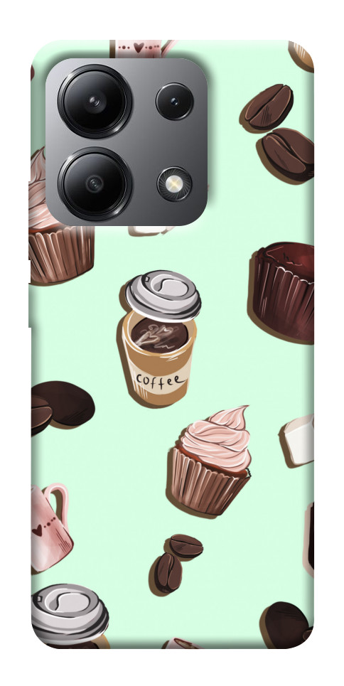 Чехол Coffee and sweets для Xiaomi Redmi Note 13 4G