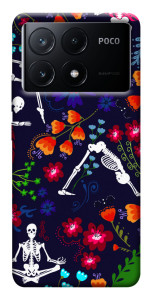 Чохол Yoga skeletons для Xiaomi Poco X6