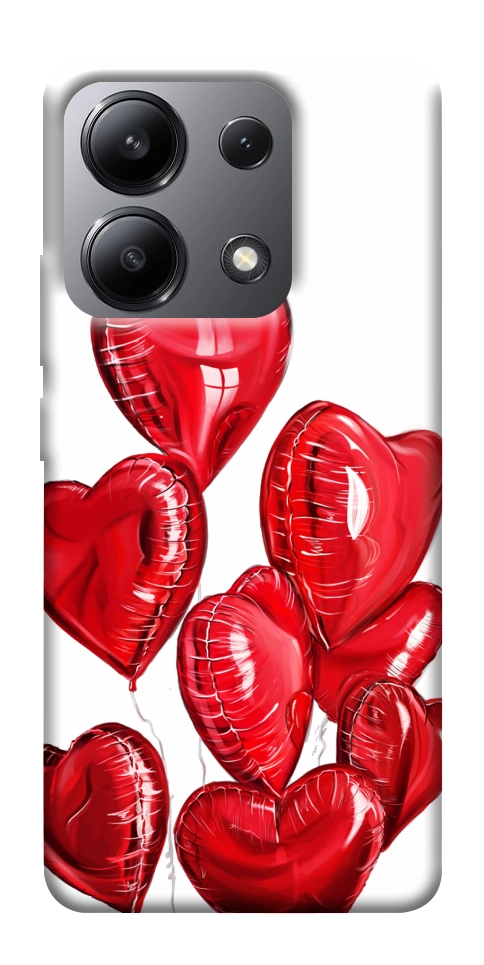 Чехол Heart balloons для Xiaomi Redmi Note 13 4G