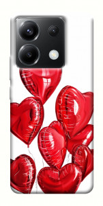 Чохол Heart balloons для Xiaomi Poco X6