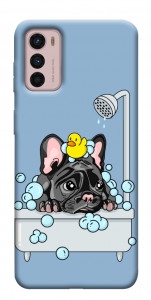 Чехол Dog in shower для Motorola Moto G42