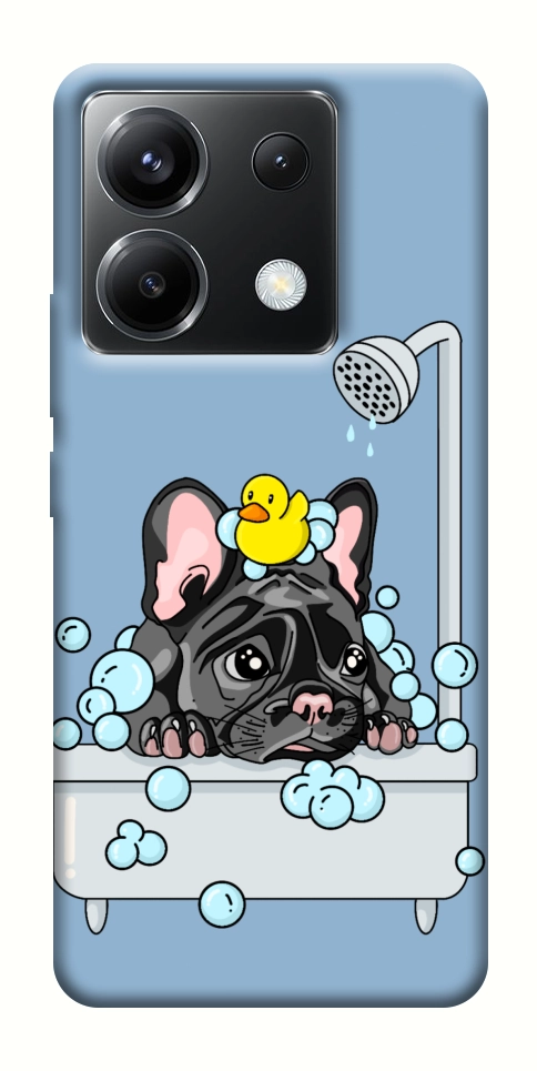 Чехол Dog in shower для Xiaomi Poco X6