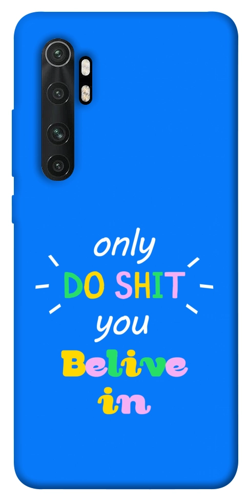 Чехол Only do shit для Xiaomi Mi Note 10 Lite