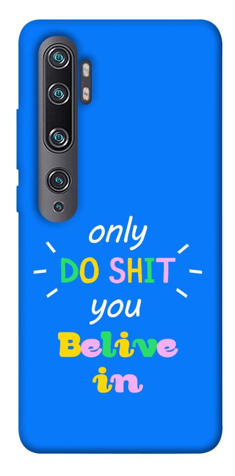 Чехол Only do shit для Xiaomi Mi Note 10