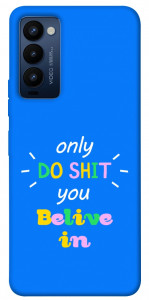 Чохол Only do shit для Tecno Camon 18 P