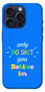 Чехол Only do shit для iPhone 15 Pro