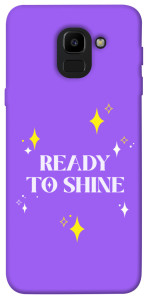 Чехол Ready to shine для Galaxy J6 (2018)