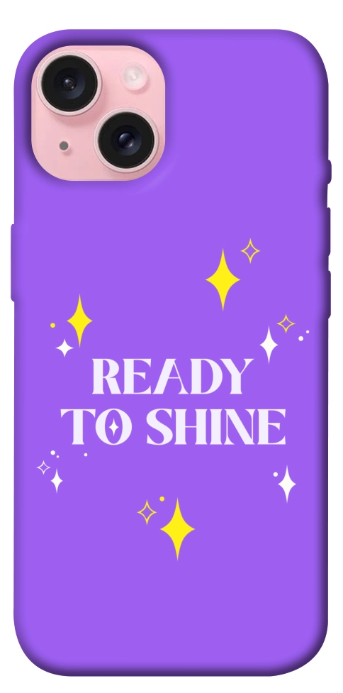 Чехол Ready to shine для iPhone 15